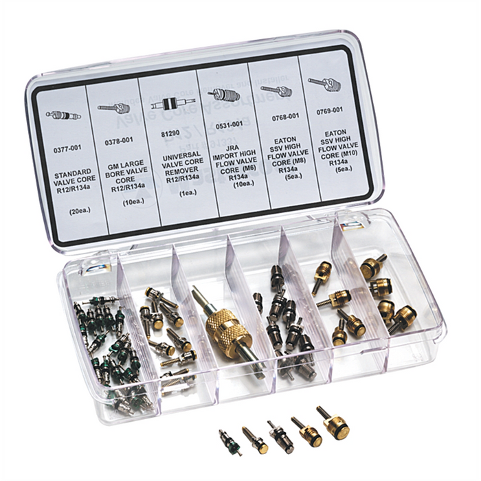 Mastercool CORE ASSORTMENT R12/R134A