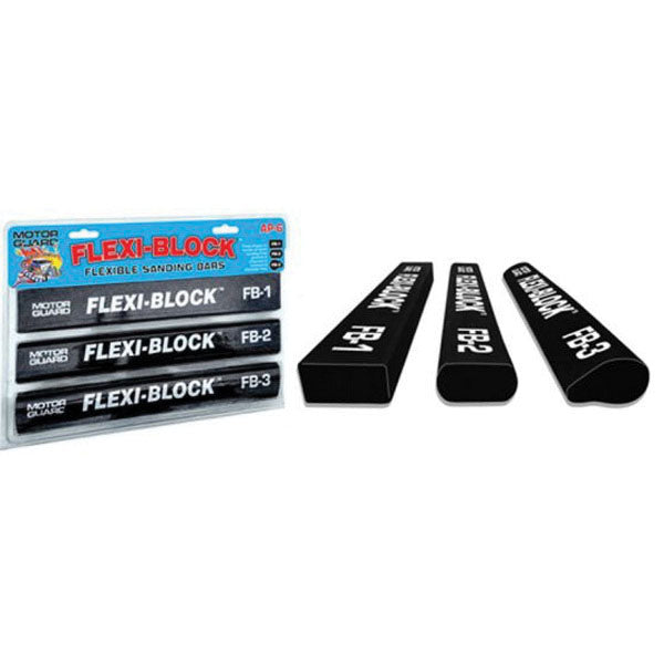 Motor Guard Corporation (Optima) GUARD Flexi-Block AP-6 Flexible Sanding Bar, 11 in L