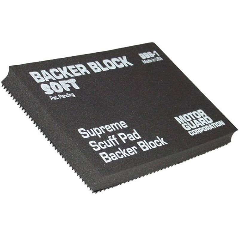 Motor Guard Corporation (Optima) GUARD BBS-1 Soft Backer Block, 4 in W x 6 in L