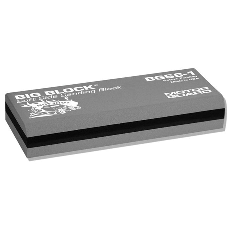 Motor Guard Corporation (Optima) GUARD Big-Block BGS6-1 Hole Side Sanding Block, 2-5/8 in W x 6-1/2