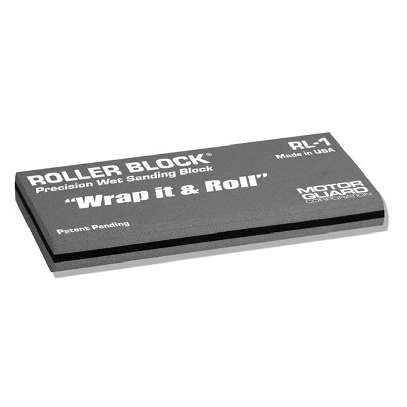 Motor Guard Corporation (Optima) GUARD Roller-Block RL-1 Sanding Block, 2-5/8 in W x 5-3/8 in L, PSA
