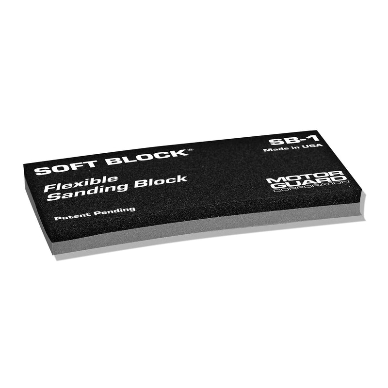 Motor Guard Corporation (Optima) GUARD SB-1 Double Density Flexible Sanding Block, 65 mm W x 130 mm