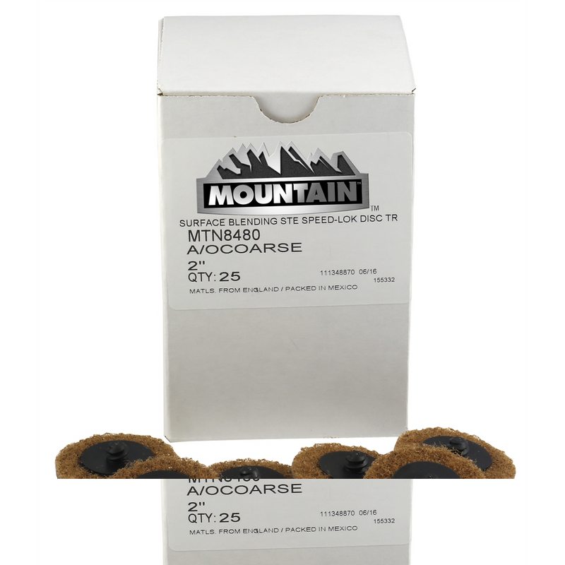 Mountain SURFACE PREP 2IN COURSE 25BOX