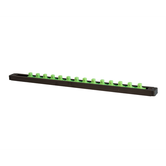 Mechanics Time Savers 3/8"drive Lock-a-Socket in Matte Black/Green Posts
