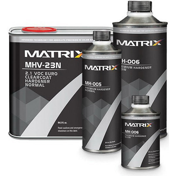 Matrix Systems MHV-25-Q01 Hardener, 1 qt, Liquid, Use With: MSV-25 Low VOC Quick Cure Clearcoat
