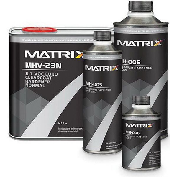 Matrix MH-005-HP1 Hardener 1/2 pt Liquid - Use with MS-42 Premium High Solids Clearcoat