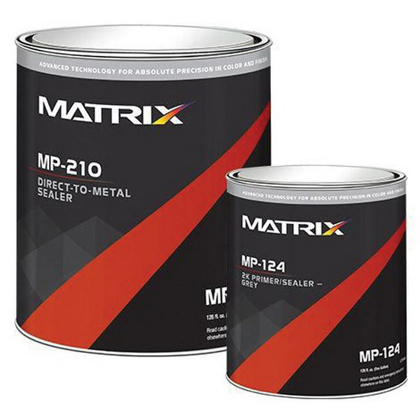 Matrix Systems MP-460-G01 2.1 VOC Epoxy Primer, 1 gal Can, Gray, 65 to 66 g/L VOC, 1:1 Mixing