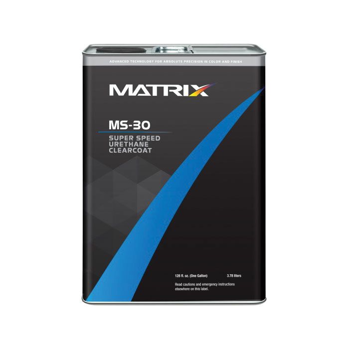 Matrix MS-30-G01 Super Speed Urethane Clearcoat, 1 Gallon, 4:1 Mixing, Low VOC