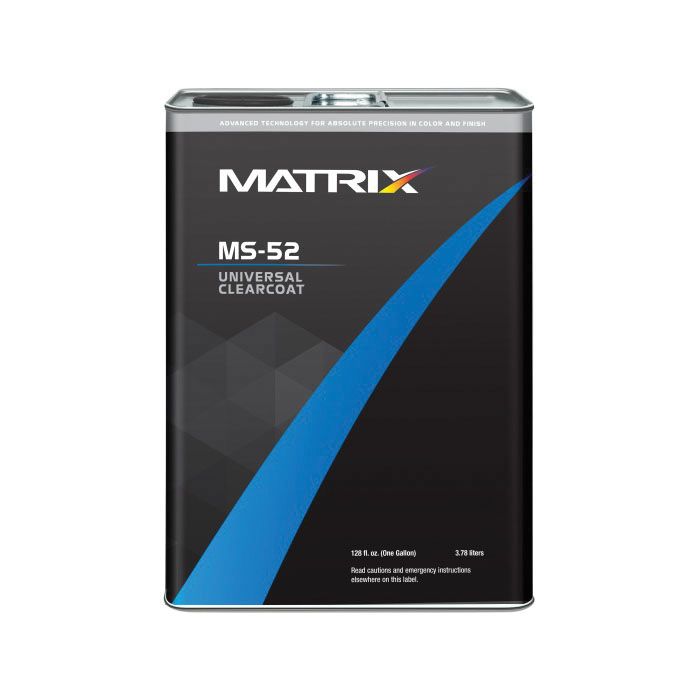 Matrix MS-52-G01 Universal Urethane Clearcoat, 1 gal Can, 30.7 g/L VOC, 4:1 Mix