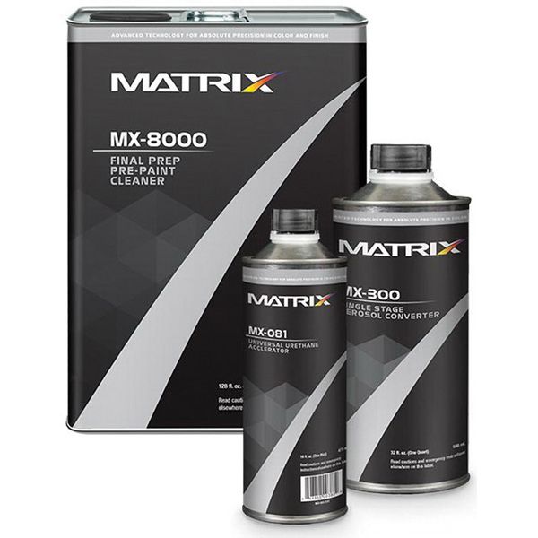 Matrix Systems MXW-9001-G01 Cleaner/Degreaser, 1 gal, Liquid