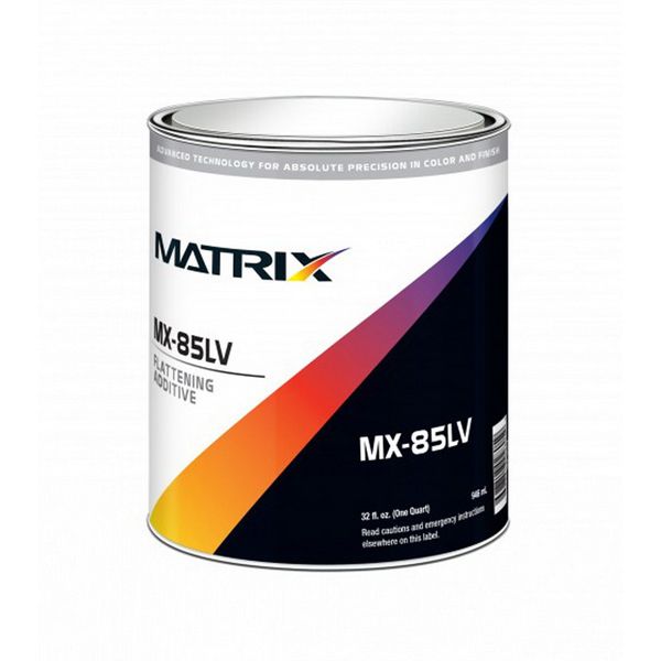 Matrix Systems MX-85LV-Q01 Low VOC Flattening Additive, 1 qt Can, Liquid