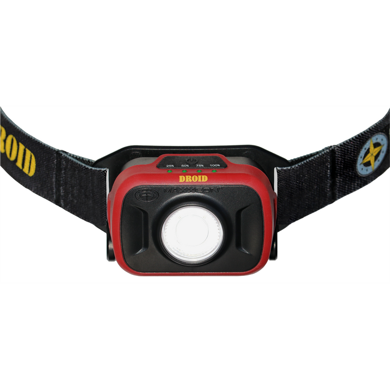Workstar 500 DROID Mini Headlamp - USB Rechargeable, 400 lumens, Part 00500