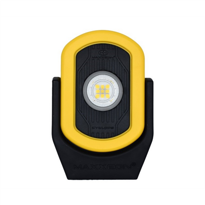 Maxxeon Lighting WorkStar 812 CYCLOPS Rechargeable Work Light - HiViz Yellow