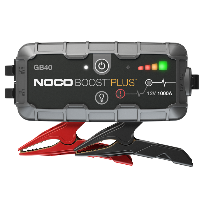 NOCO Company Noco Boost Gb40 JumpStarter, Manual, Lead Acid, Lithium-Ion Battery, 24 W-Hr Ba