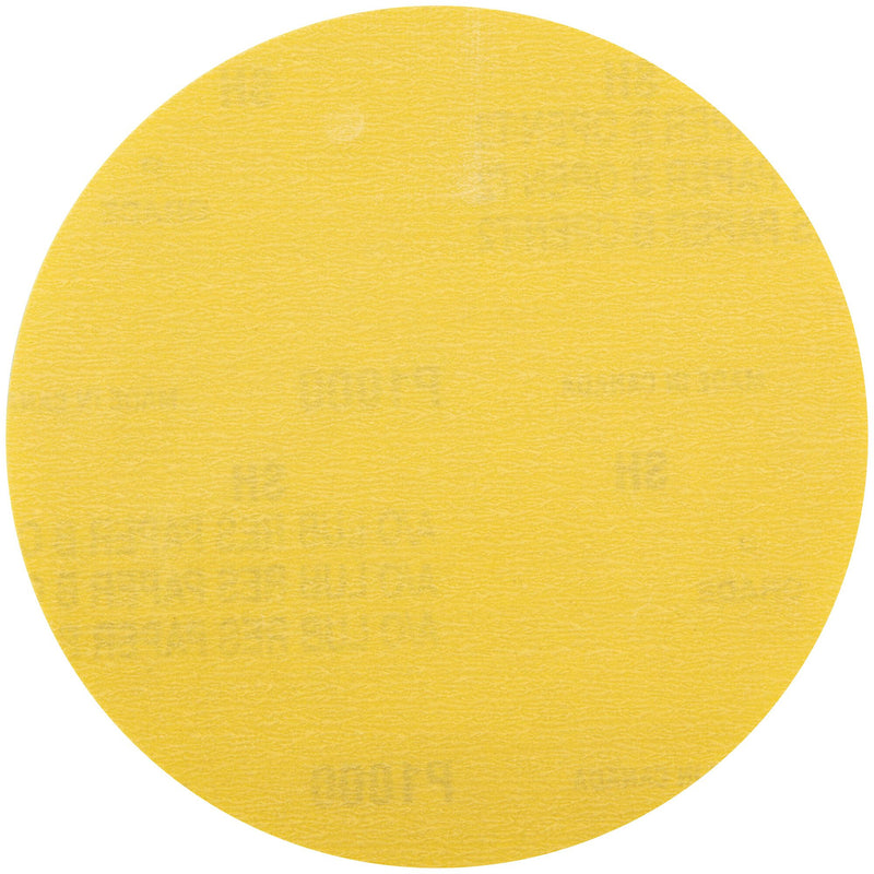 50990 Gold Reserve 6 in 1000G Fine Grit Hook and Loop Disc, P-graded Aluminum Oxide