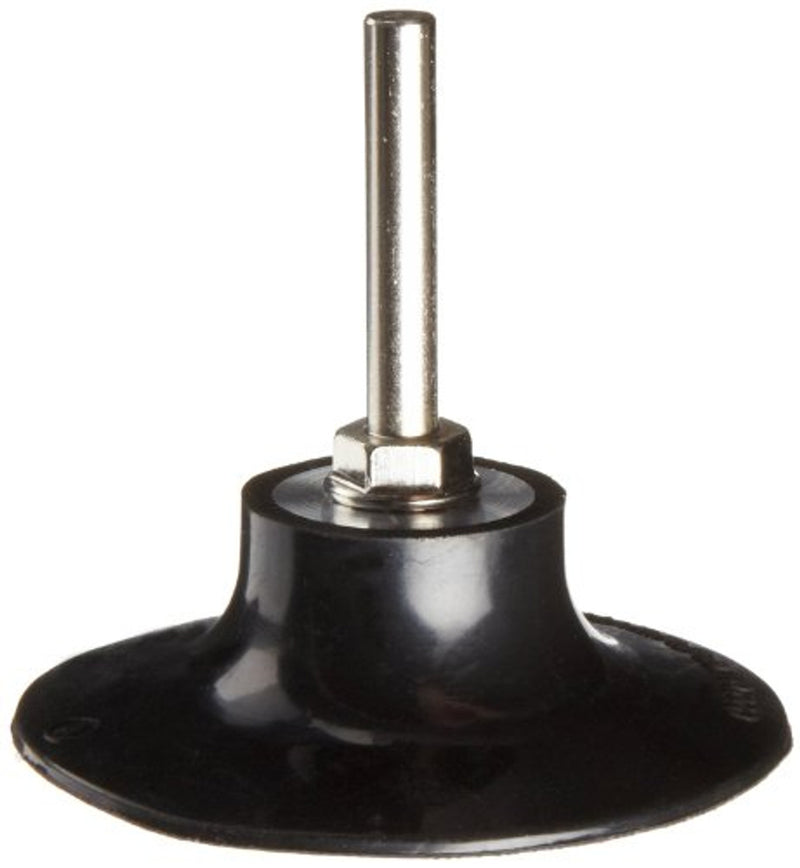 Speed-Lock AVOS 55105 Quick-Change Back-Up Pad - 3 in Diameter, Medium Density Rubber, TR