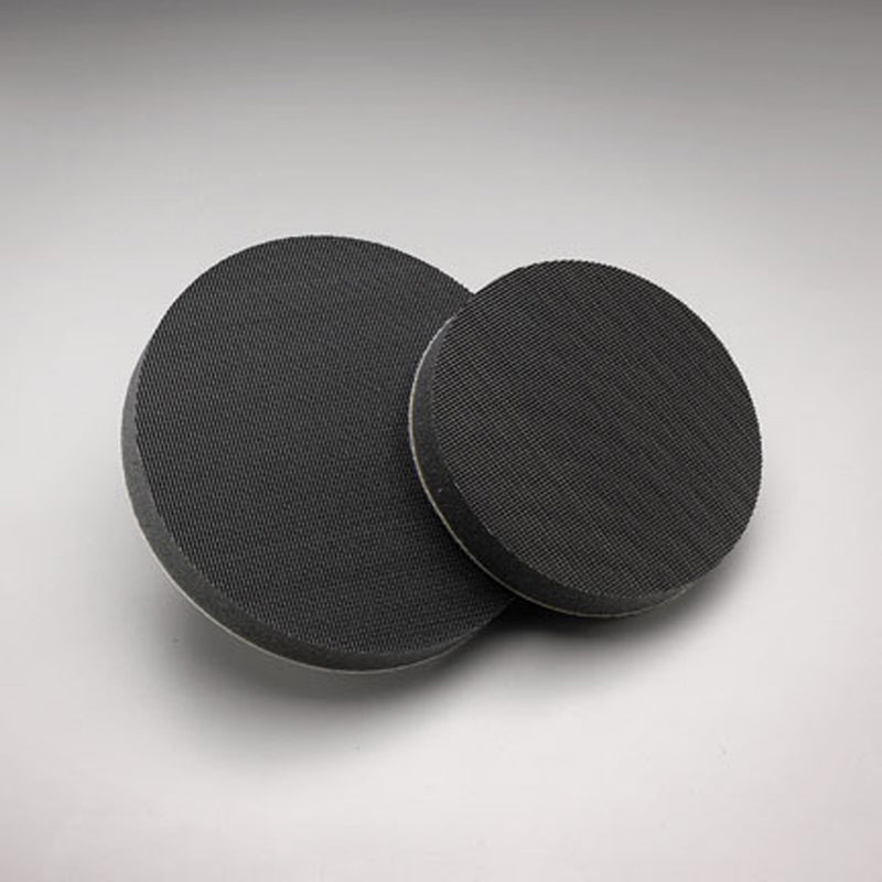 Norton Abrasives Norton DryIce 42089 Interface Pad, 6 in Dia x 1/2 in THK, Hook and Loop Attachment
