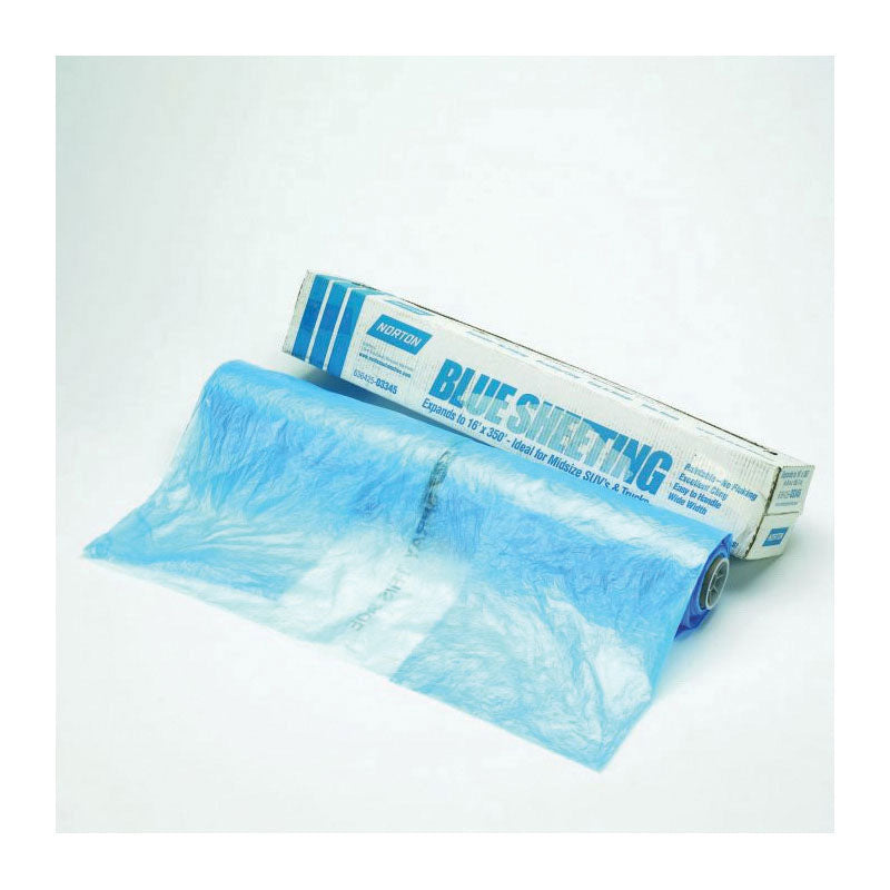 Norton Abrasives Norton 03723 Premium Tri-Layer Paintable Sheeting, 20 ft W x 350 ft L, 0.4 mil THK,