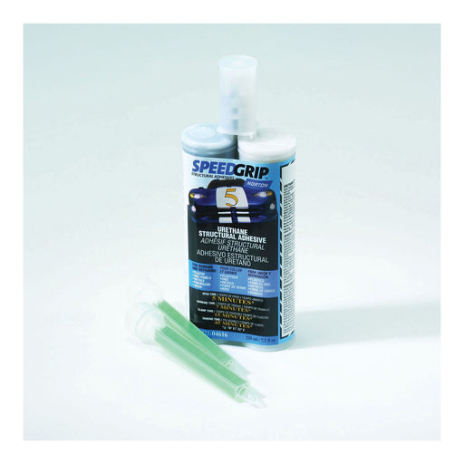 Norton Abrasives Norton SPEEDGRIP 04616 Structural Adhesive, 220 mL, Liquid, Black, 1.288 at 70 deg