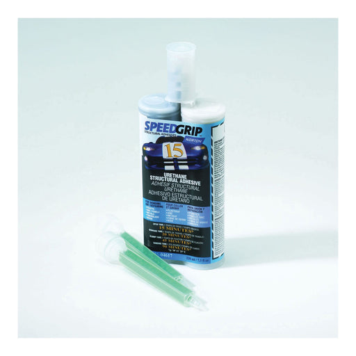 Norton Abrasives Norton SPEEDGRIP 04617 Structural Adhesive, 220 mL, Liquid, Black, 1.288 at 70 deg