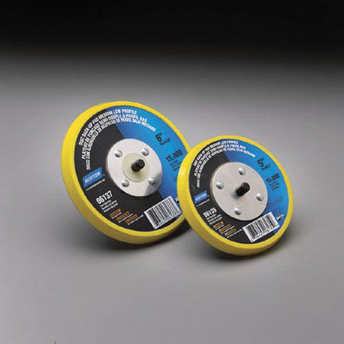 Norton Abrasives Norton 06137 Low Profile NorGrip Back-Up Pad, 6 in Dia, Hook and Loop Attachment