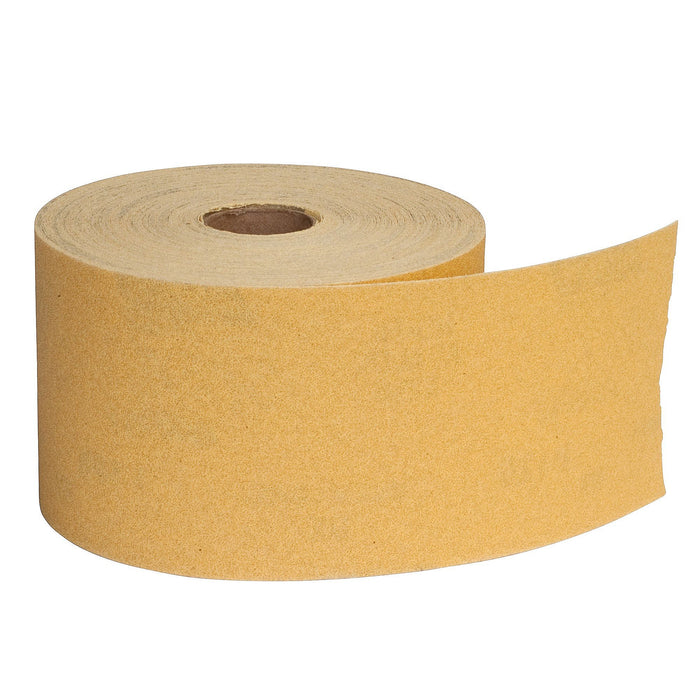 Norton® Gold Reserve™ 63642506150 Sanding Sheet Roll, 2-3/4 in W x 25 yd L, P180 Grit, Fine Grade