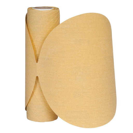 Norton Abrasives Norton Gold Reserve 06182 A296 Series Sanding Disc Roll, 6 in, P80 Grit, Aluminum O