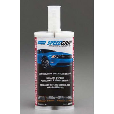 Norton Abrasives Norton Speed Grip 06402 2-Part Controlled Flow Seam Sealer, 220 mL Cartridge, Cream