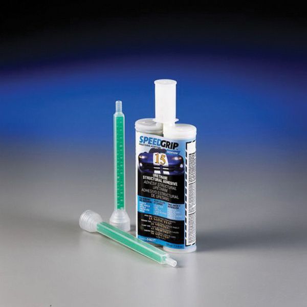 LORD Fusor Adhesives Norton 06417 2-Part Repair Adhesive, 220 mL Cartridge, Beige, 60 min Curing