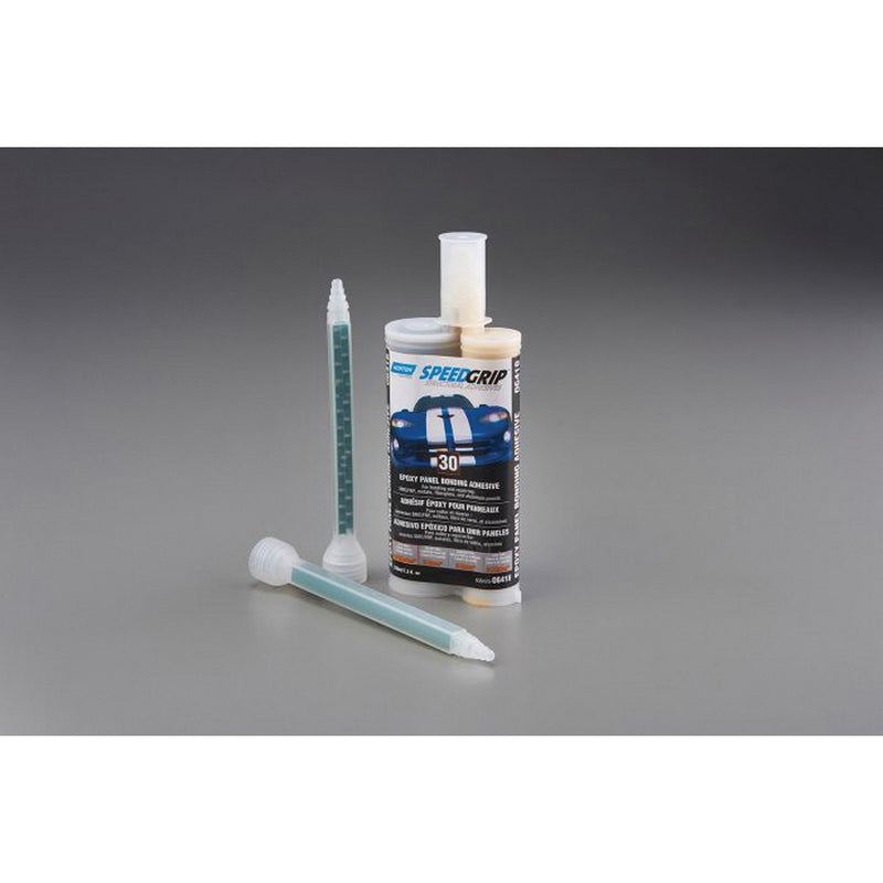 Norton Abrasives Norton Speed Grip 06418 2-Part Panel Bonding Adhesive, 220 mL Cartridge, Tan, Liqui