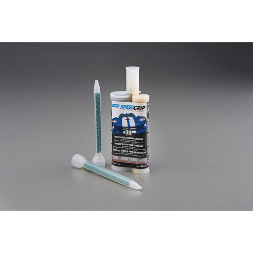 Norton Abrasives Norton Speed Grip 06418 2-Part Panel Bonding Adhesive, 220 mL Cartridge, Tan, Liqui