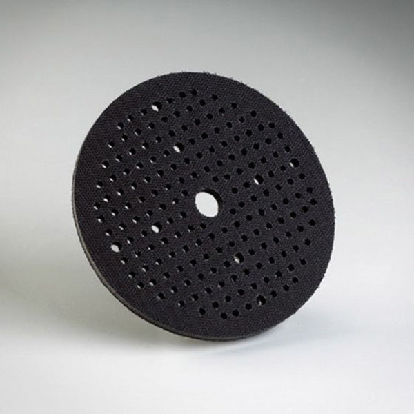 Norton Abrasives Norton Multi-Air Cyclonic 19359 Interface Pad, 6 in Dia x 1/2 in THK, Hook and Loop