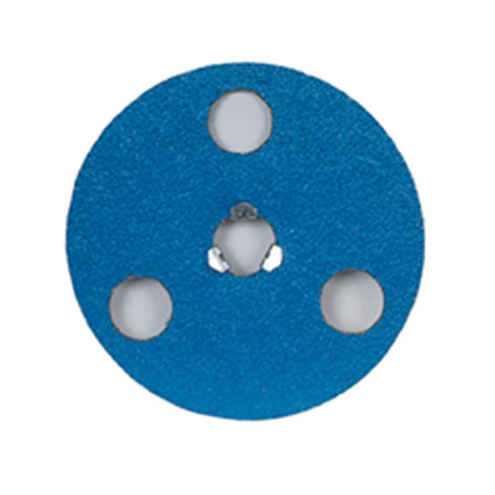Norton BlueFire Speed-Lock 26558 F826P Series Locking See-Thru Grinding Disc, 5 in Dia, 50 Grit, Blu