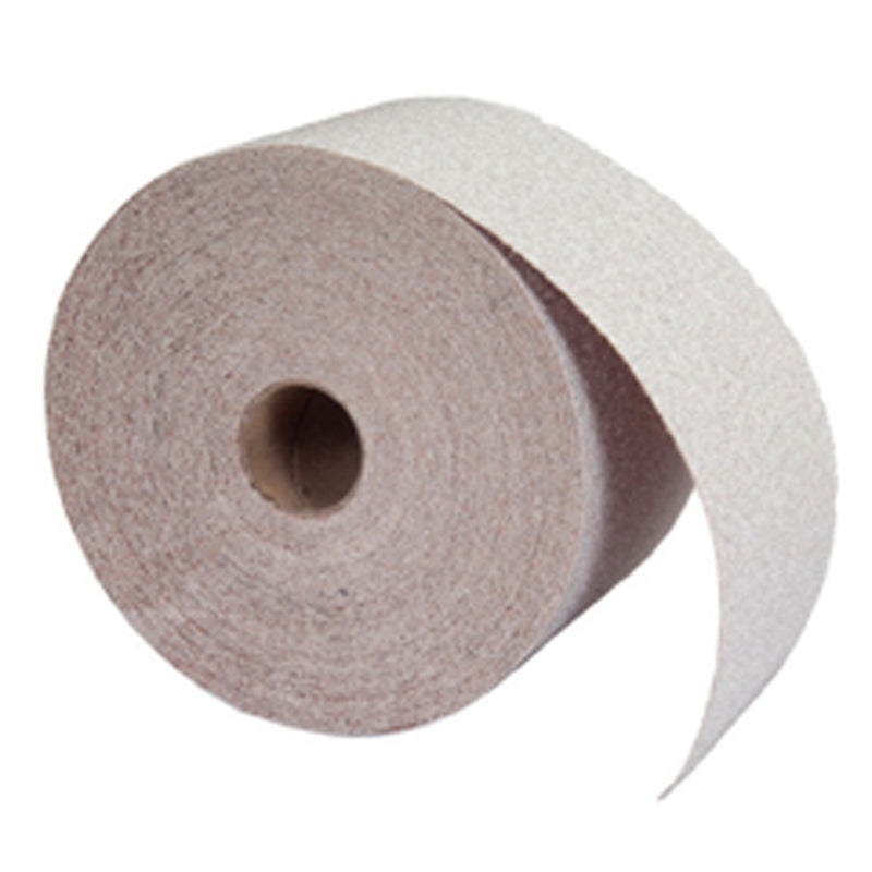 Norton Abrasives Norton A275OP 31690 Sanding Sheet Roll, 2-3/4 in W x 30 yd L, P100 Grit — Tan