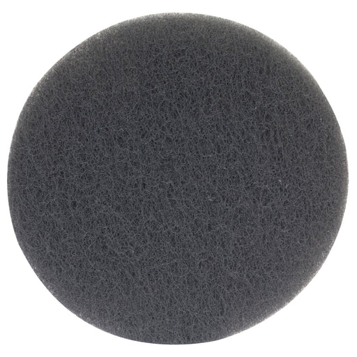 Norton Abrasives Norton Bear-Tex 34771 Non-Woven Thin-Flex Scuff Disc, 6 in Dia — Gray