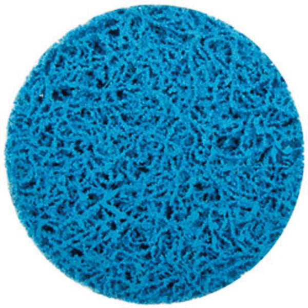 Norton Abrasives Norton Rapid Blend 34783 Quick Change Flap Disc, 3 in Dia, 120 Grit, Blue