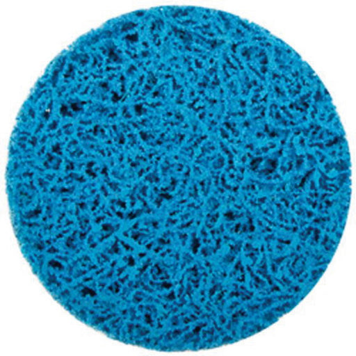Norton Abrasives Norton Rapid Blend 34783 Quick Change Flap Disc, 3 in Dia, 120 Grit, Blue