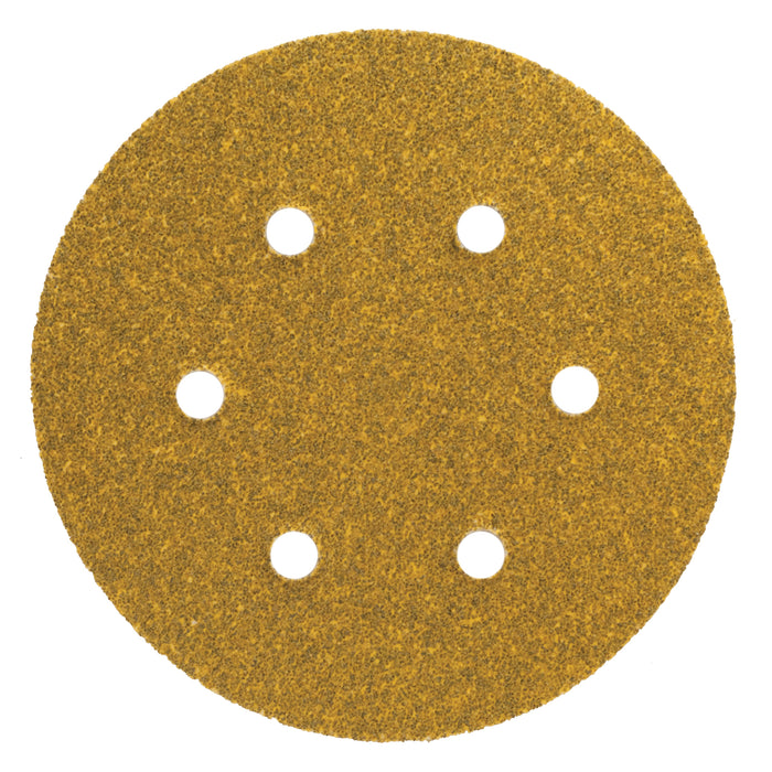 Norton Abrasives Norton Gold Reserve 34793 A296 Series Vacuum NorGrip Sanding Disc, 6 in, P320 Grit,