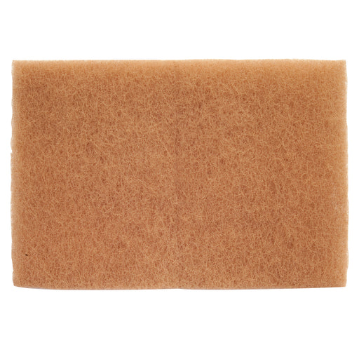 Norton Abrasives Norton Bear-Tex 58005 Non-Woven Perforated Scuff Pad, 6 in W x 9 in L — Gold