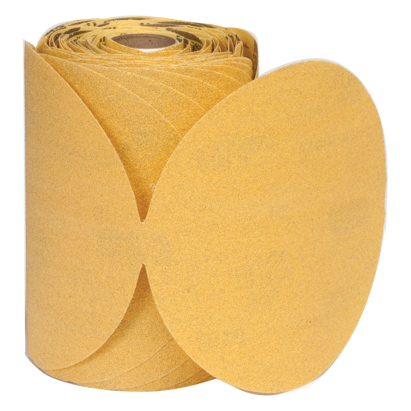 Norton Gold Reserve 83817 A296 Series Sanding Disc Roll, 6 in, P120 Grit, Aluminum