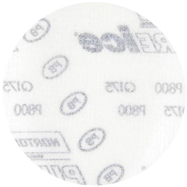 Norton Abrasives Norton Pure Ice 88701 Q175 Series Non-Vacuum NorGrip Sanding Disc, 3 in, P800 Grit,