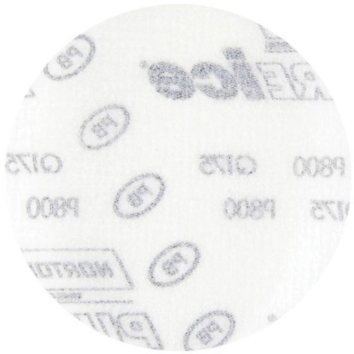 Norton Abrasives Norton Pure Ice 88701 Q175 Series Non-Vacuum NorGrip Sanding Disc, 3 in, P800 Grit,