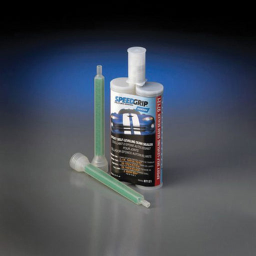 Norton Abrasives Norton Speed Grip 97121 Self-Leveling Seam Sealer, 220 mL Cartridge, Black, Liquid,