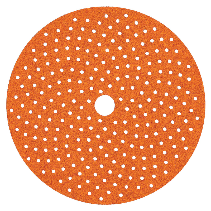 Norton Abrasives Norton Blaze Multi-Air Cyclonic 97508 A995 Series Vacuum Sanding Disc, 6 in, P180 G