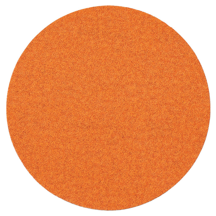 Norton Blaze 97510 A995 Series NorGrip Sanding Disc, 6 in, P80 Grit, Ceramic Alumina, Hook and Loop