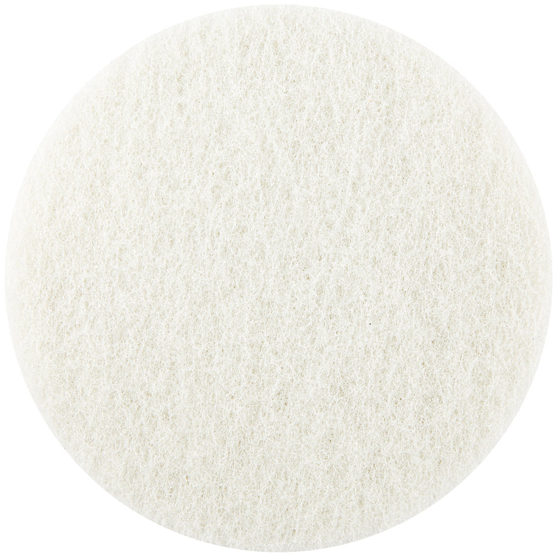 Norton Bear-Tex 98087 Non-Woven Back-Up Pad Disc, 6 in — White