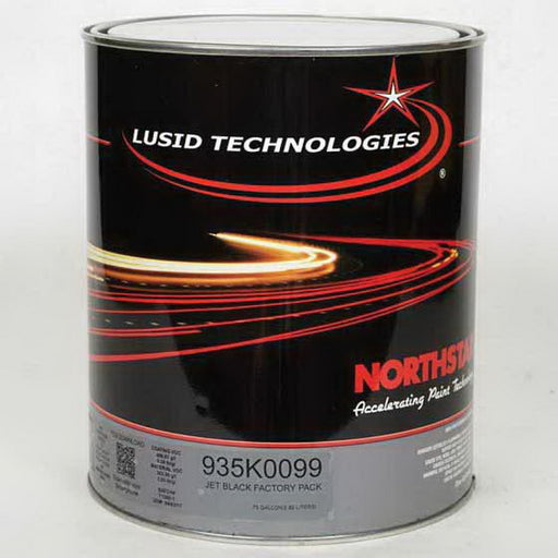 North Star Northstar 935K00993/4G Factory Pack, 0.75 gal Can, Black, 3.39 lb/gal VOC