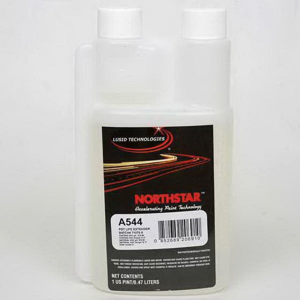 North Star Northstar A544P Pot Life Extender, 1 pt Bottle, Clear, 8.17 lb/gal VOC