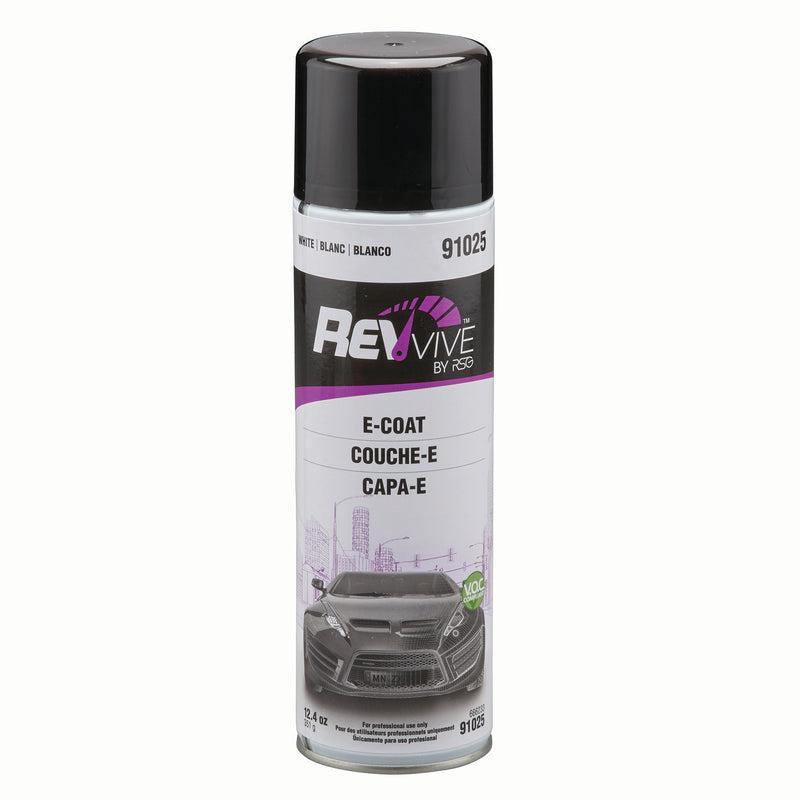 REVvive 91025 E-Coat Coating, 12.4 oz, White