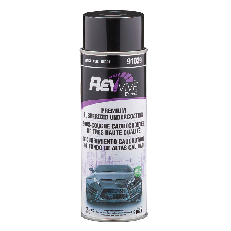 Norton Revive Products REVvive 91029 Premium Rubberized Undercoating, 17.7 oz, Black, 60 to 120 min